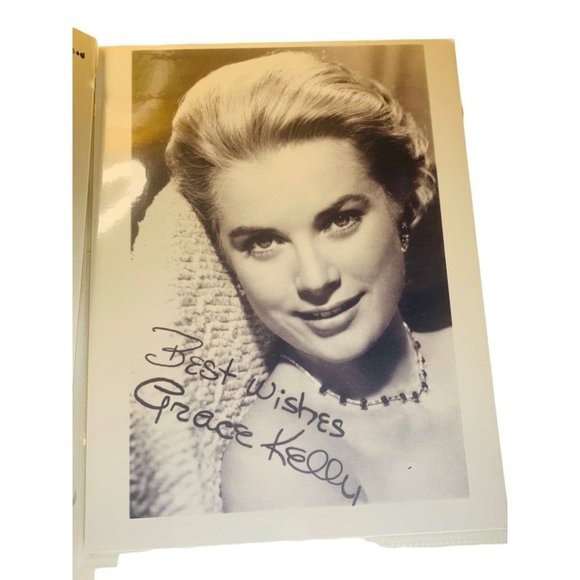 Set of 2 Grace Kelly and Elizabeth Taylor 8.5" x 11 Photo Reproductions Facsimil - Picture 10 of 11
